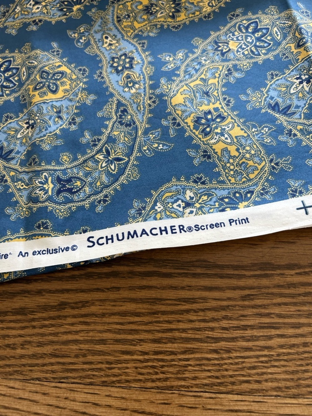 Schumacher Designer Fabric. 2.9” yds - Picture 7 of 13